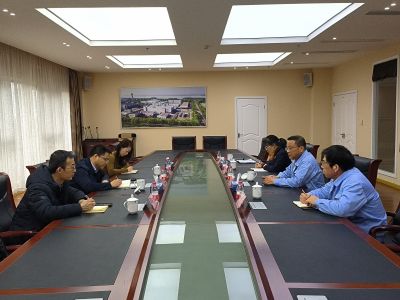 杭實(shí)集團(tuán)副總經(jīng)理葉淦平一行蒞臨調(diào)研