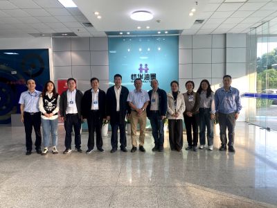 中國科學院理化技術(shù)研究所專家周樹云一行蒞臨杭華股份參觀交流